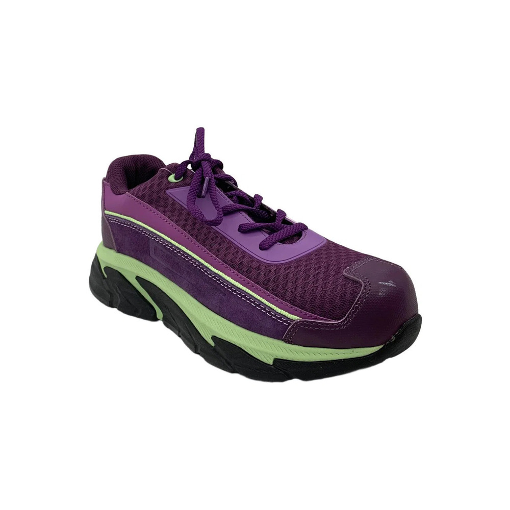 Avenger Women's A1010 Electra CT Work Boots Purple/Green - Wide - Picture 1 of 3